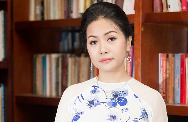Bà Trần Uyên Phương, Phó tổng giám đốc Tập đoàn Tân Hiệp Phát. Ảnh TL