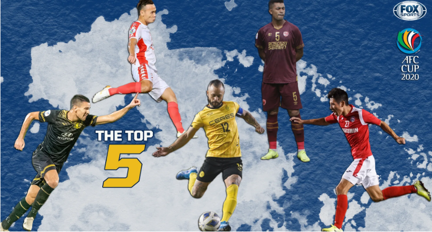 5 cầu thủ chơi ấn tượng nhất lượt trận thứ 3 AFC Cup 2020 do Fox Sport bình chọn. Ảnh: Fox Sport