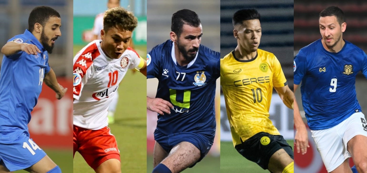 5 cầu thủ hay nhất AFC Cup 2020 tính đến thời điểm này. Ảnh: AFC