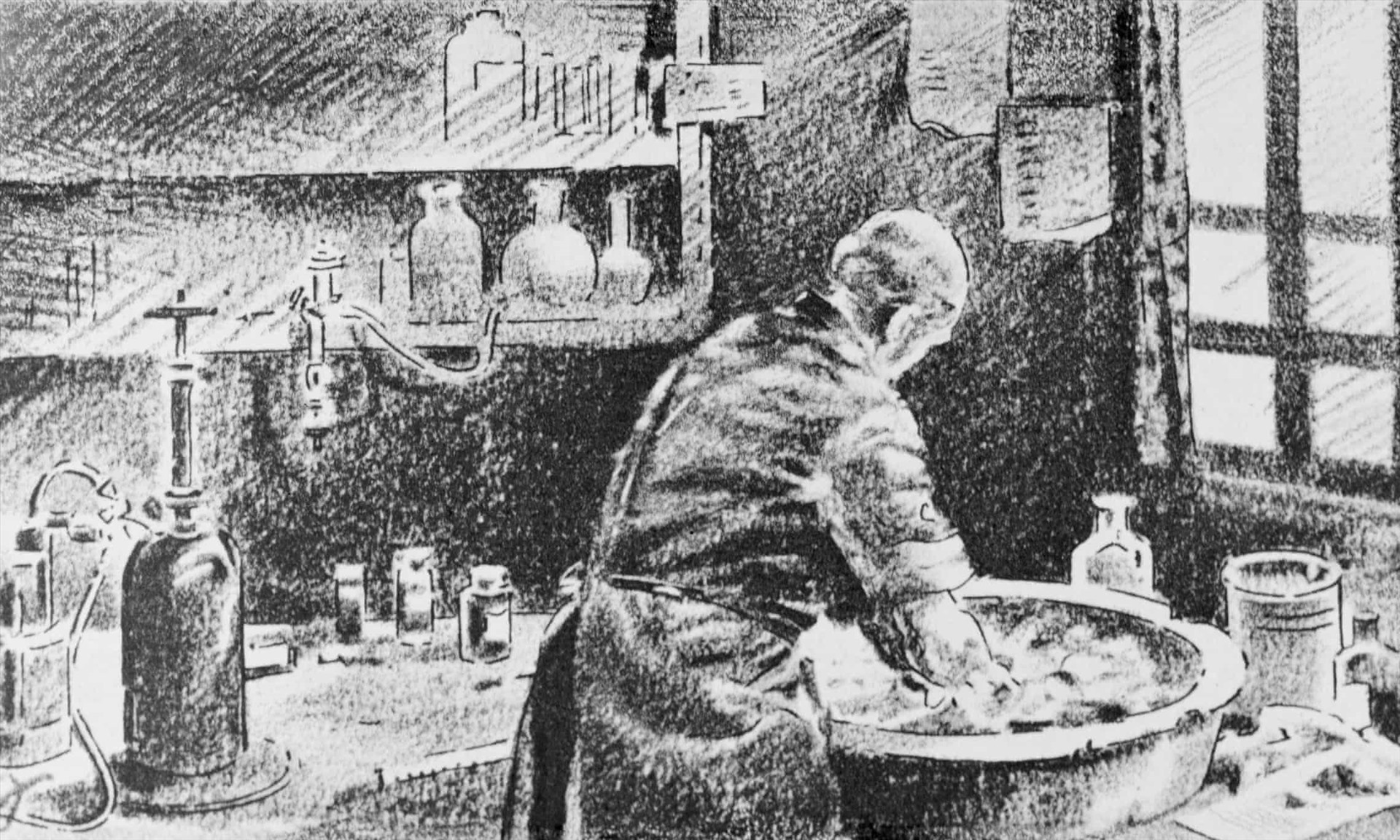 Bác sĩ Semmelweis là người đầu tiên có sáng kiến rửa tay phòng ngừa lây nhiễm. Ảnh: Bettmann Archive
