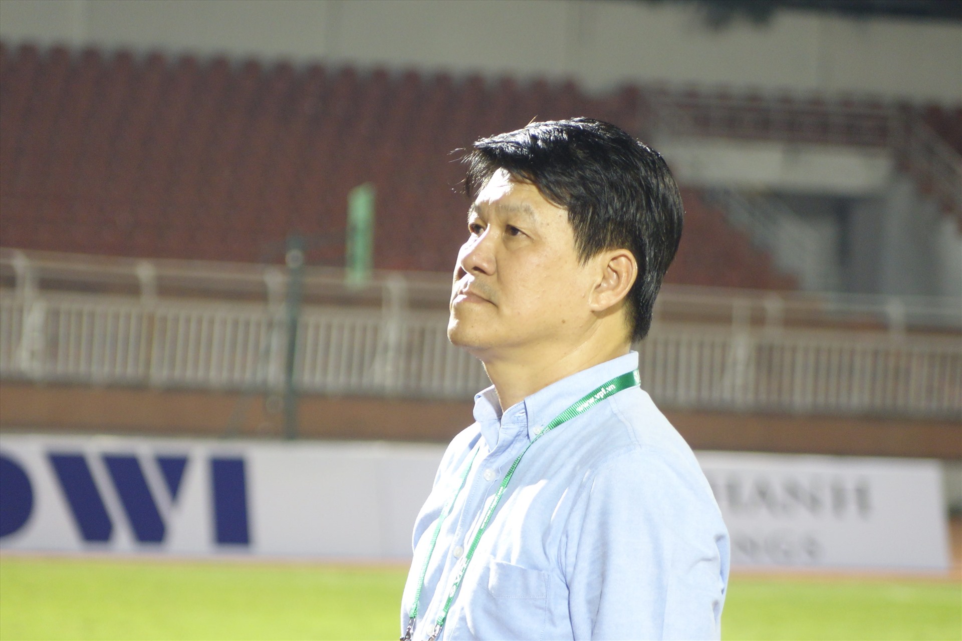 Ông Vũ Tiến Thành không phải là phương án dài hơi cho vị trí huấn luyện viên của CLB Sài Gòn. Ảnh: Nguyễn Đăng.