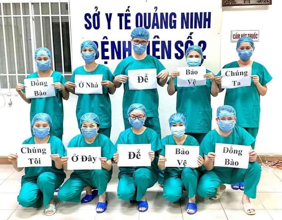 Bệnh viện dã chiến số 2 Quảng Ninh. Ảnh: BVCC