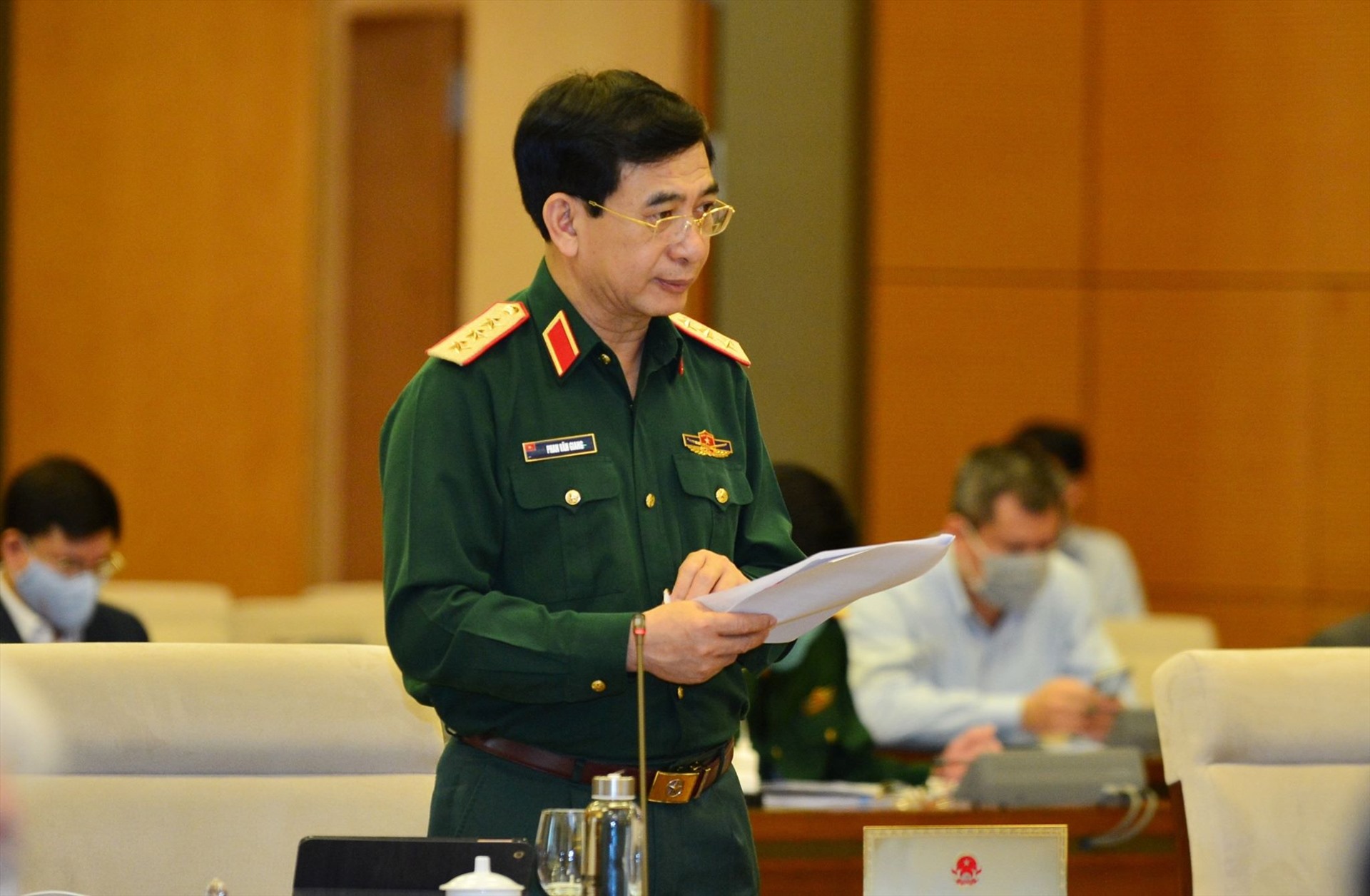 Thượng tướng Phan Văn Giang - Phó Tổng Tham mưu trưởng Quân đội Nhân dân Việt Nam, Thứ trưởng Bộ Quốc phòng. Ảnh Gia Hân