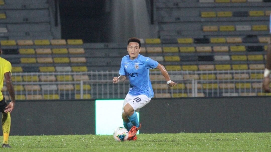 Kim Bong-jin trong màu áo Petaling Jaya City hiện tại. Ảnh: The Star.