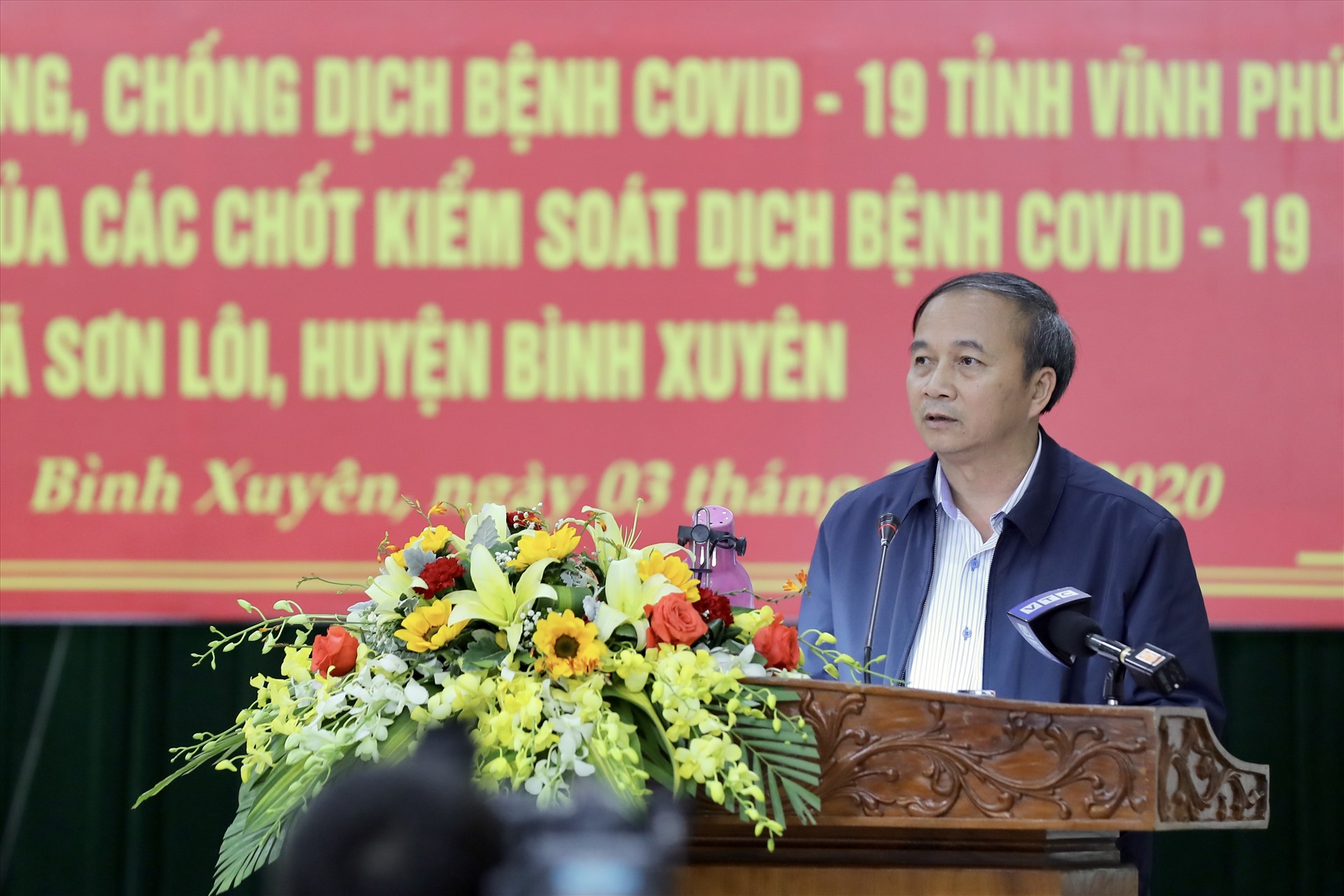 Ông Nguyễn Văn Trì- Chủ tịch UBND tỉnh Vĩnh Phúc. Ảnh: Sơn Tùng