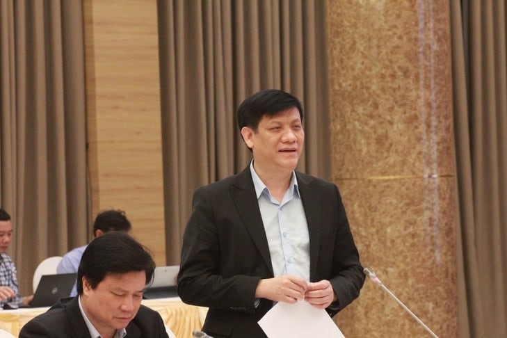 GS.TS Nguyễn Thanh Long - Thứ trưởng Bộ Y tế. Ảnh PV