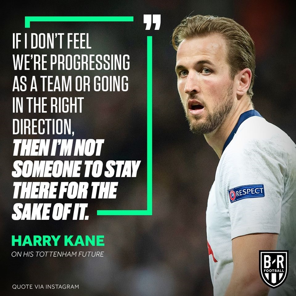 Tiền đạo Harry Kane lần đầu tiên thừa nhận khả năng chia tay Tottenham khi mùa giải năm nay kết thúc.