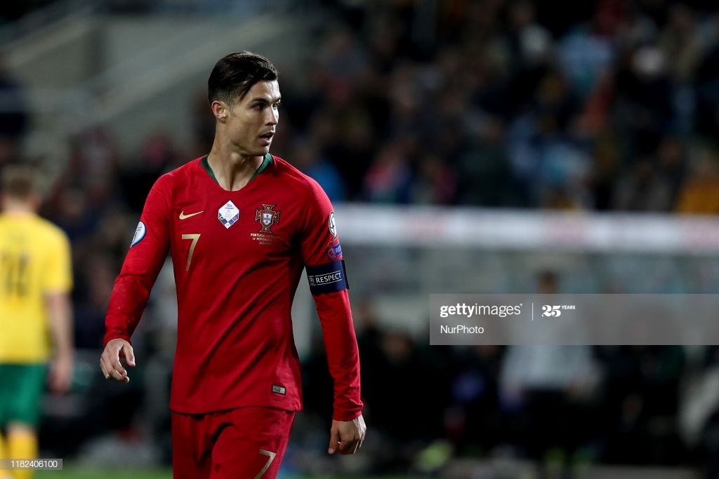 3. Cristiano Ronaldo - đội tuyển Bồ Đào Nha