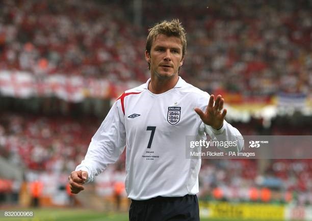 6. David Beckham - đội tuyển Anh