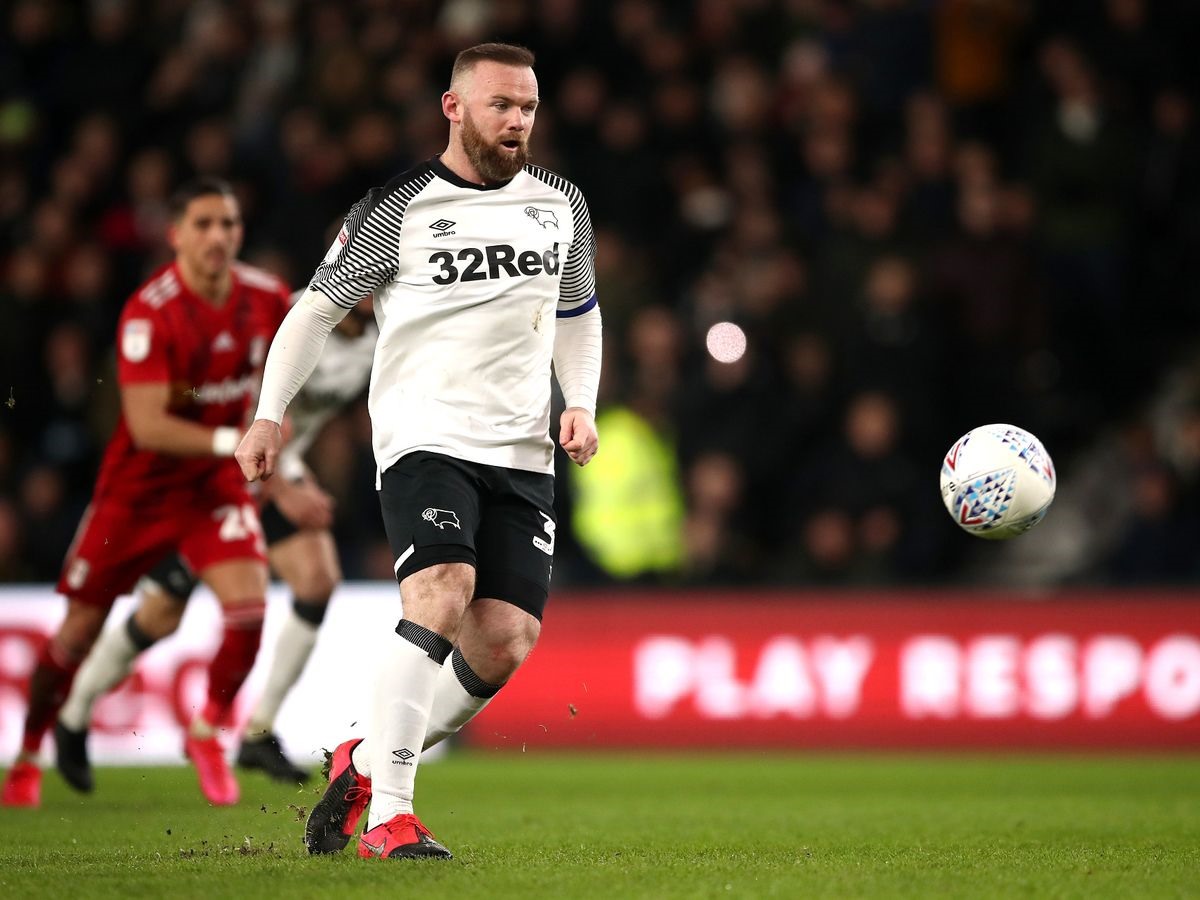 Rooney trong màu áo Derby Couty