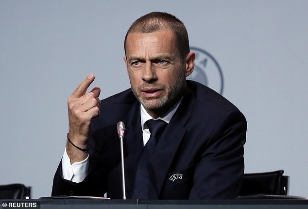 Chủ tịch UEFA Aleksander Ceferin. Ảnh: Reuters.