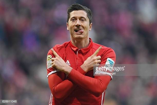 2. Robert Lewandowski (Bayern Munich): 25 bàn thắng (50 điểm)