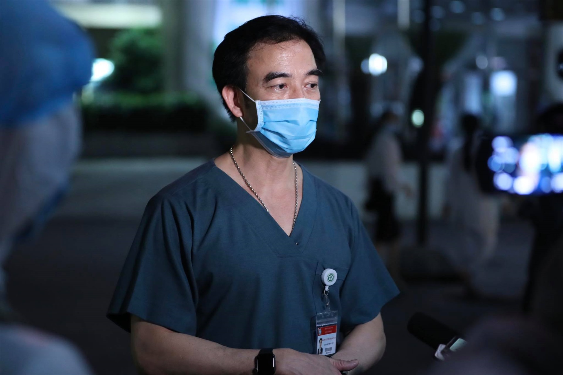 GS.TS Nguyễn Quang Tuấn- Giám đốc Bệnh viện Bạch Mai. Ảnh: Sơn Tùng