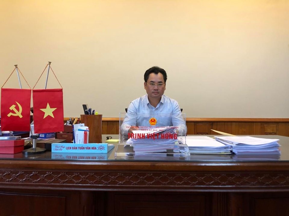 Ông Trịnh Việt Hùng, Phó Chủ tịch Thường trực UBND tỉnh, Phó Trưởng Ban thường trực Ban chỉ đạo Phòng chống COVID-19 tỉnh Thái Nguyên.