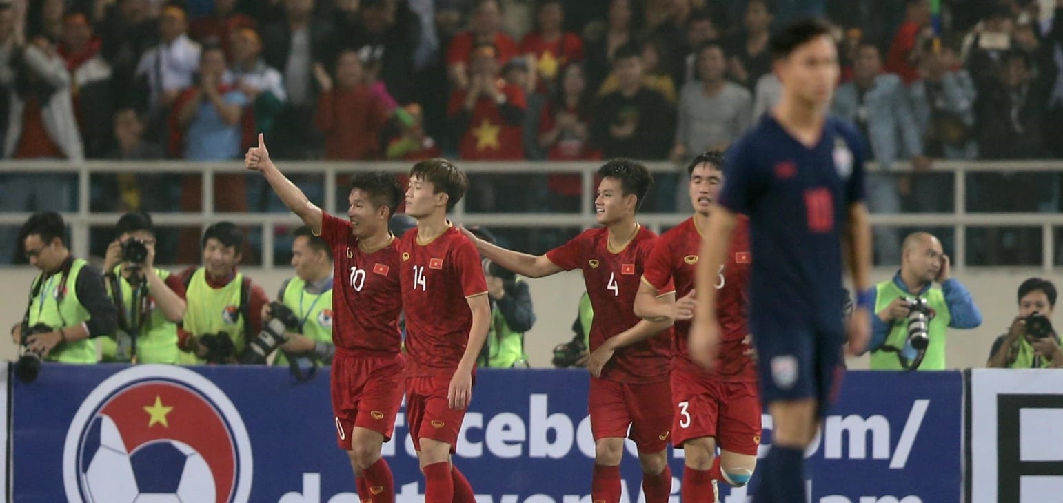 U23 Thái Lan từng thảm bại 0-4 trước U23 Việt Nam tại vòng loại U23 Châu Á 2020. Ảnh: AFC.