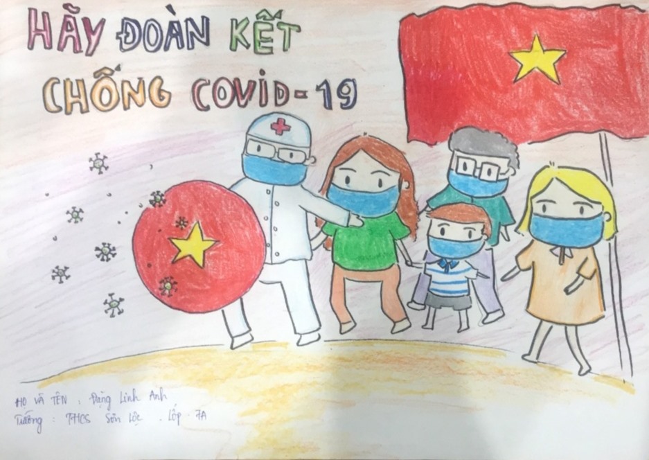 Trường TH Hương Điền Phát động cuộc thi vẽ tranh  Việt Nam  Cuba thắm  tình đoàn kết 