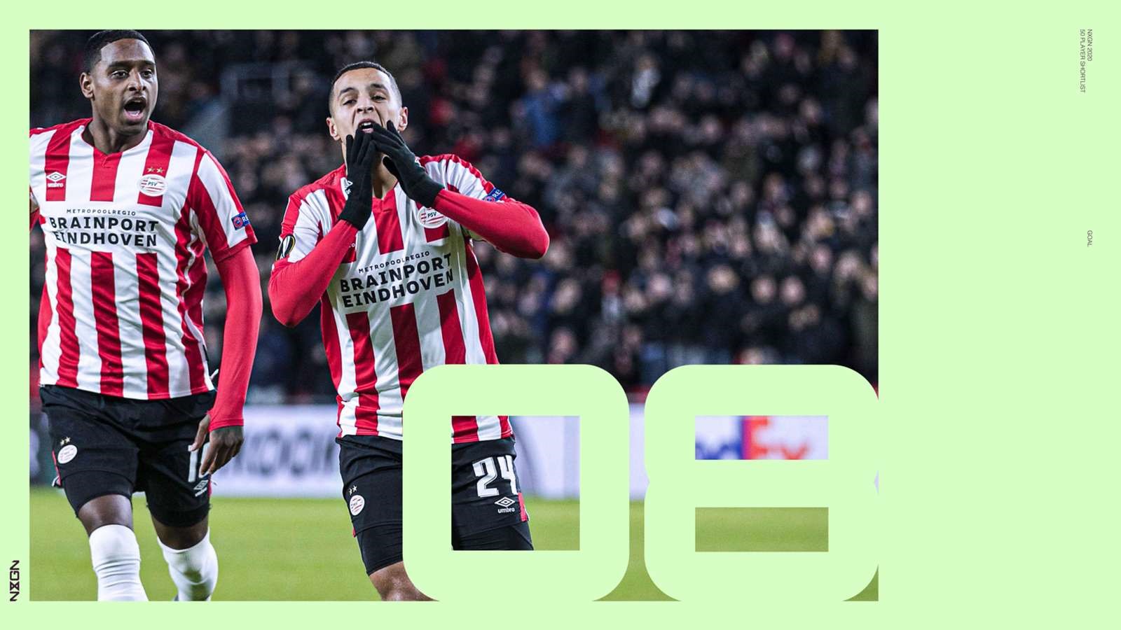 8. Mohamed Ihattaren (PSV). Tiền vệ Mohamed Ihattaren vừa bước sang tuổi 18 trong tháng Hai vừa qua. Dù chỉ vừa có trận ra mắt đội một hồi tháng 1.2019, nhưng anh đã trở thành một trong những thành viên quan trọng nhất trong đội hình của PSV.