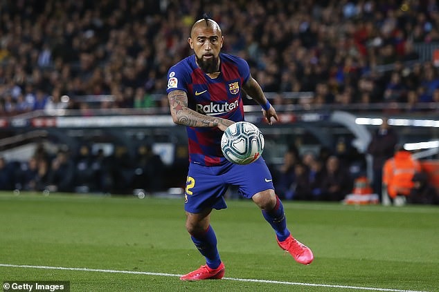 Arturo Vidal. Ảnh: Getty.