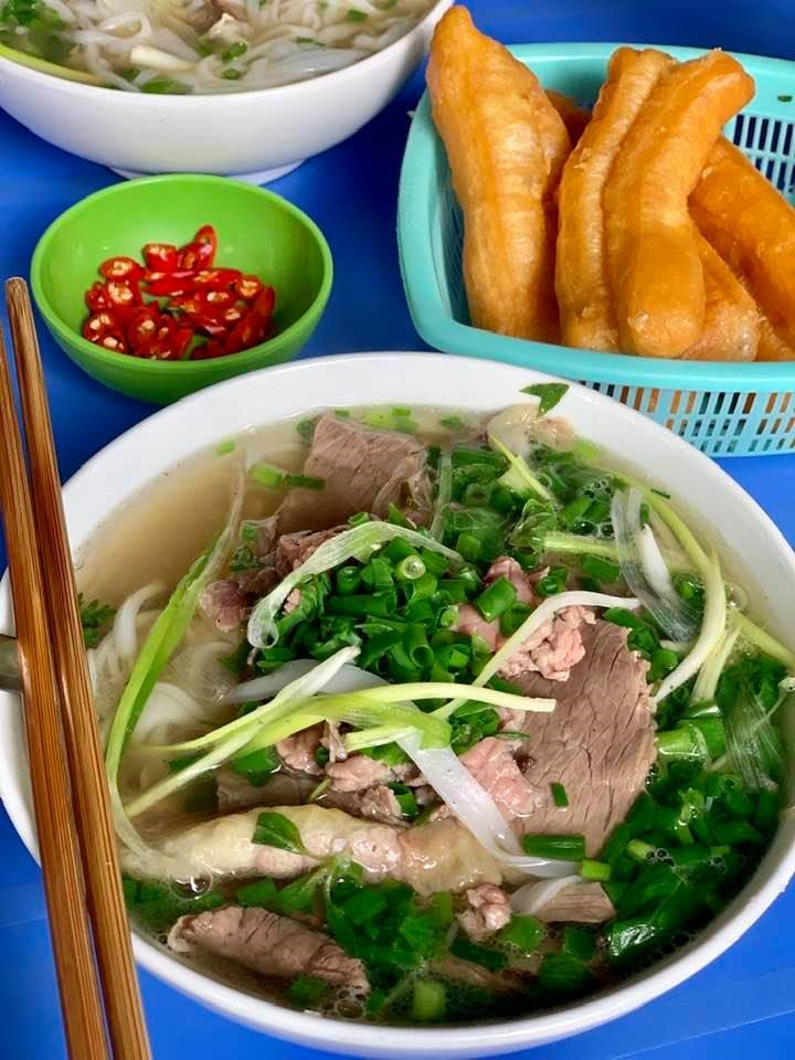 Bát phở sáng của người Hà Nội. Ảnh: Phương Chi