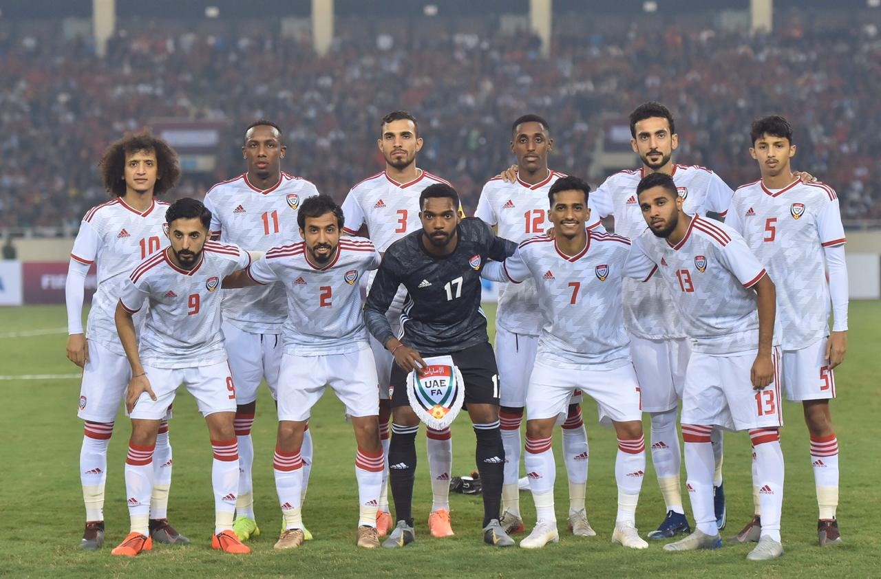 Hiện tại, đội tuyển UAE mới có được 6 điểm, xếp thứ 4 ở bảng G vòng loại World Cup 2022. Ảnh: T.L