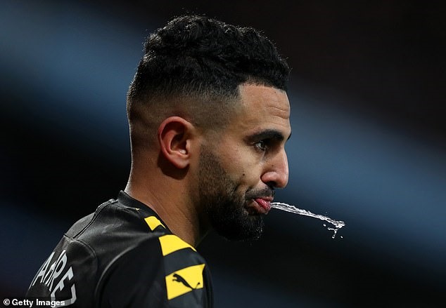 Tiền đạo Riyad Mahrez của Manchester City. Ảnh: Getty.