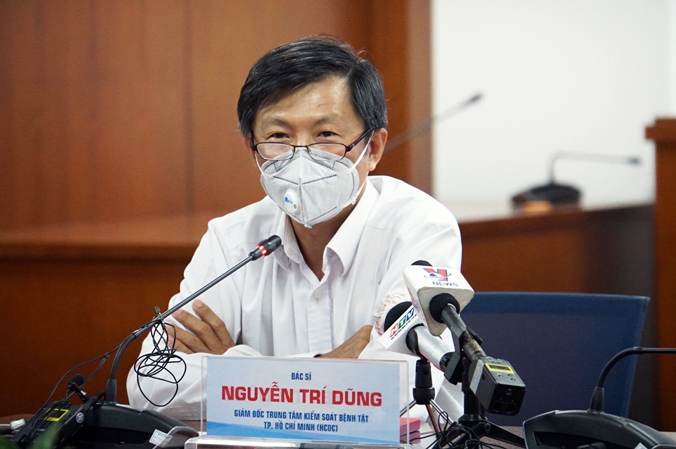 Ông Nguyễn Trí Dũng - Giám đốc Trung tâm Kiểm soát bệnh tật TPHCM. Ảnh: T.Chân.