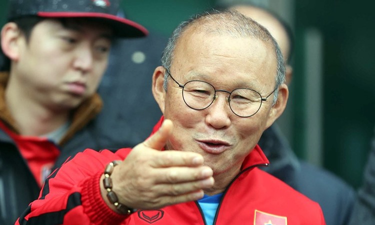 Huấn luyện viên Park Hang-seo vẫn chưa thể có kế hoạch cụ thể vì dịch COVID-19. Ảnh: Yonhap