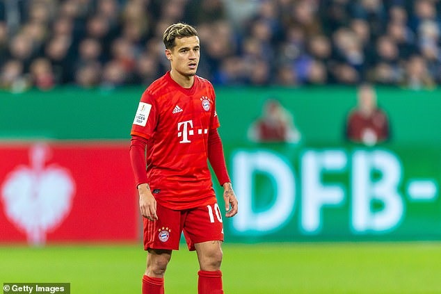 Coutinho đang thất bại trong bản hợp đồng cho mượn tới Bayern Munich. Ảnh: Getty.