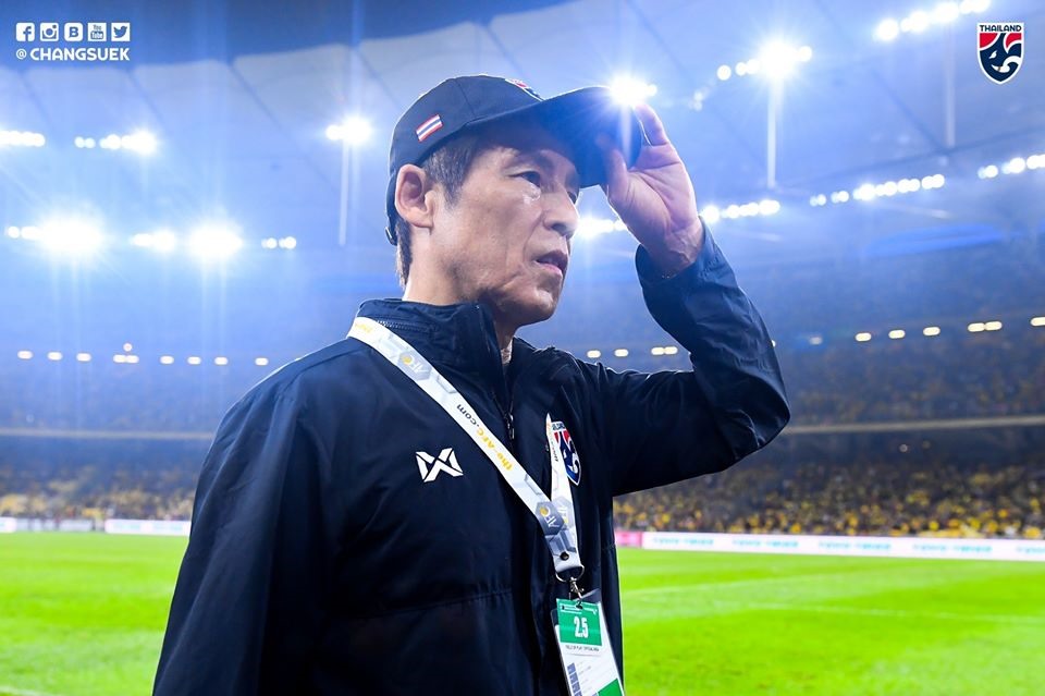 Đội bóng do huấn luyện viên Akira Nishino dẫn dắt hướng đến mục tiêu ở sân chơi World Cup hơn là giải khu vực. Ảnh: FAT