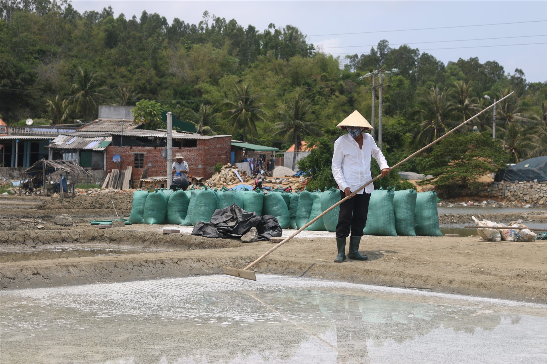 Đặc biệt, năm 2006, tỉnh Quảng Ngãi đầu tư nhà máy tiêu thụ muối nằm bên rìa cánh đồng muối Sa Huỳnh nên bà con không phải lo đầu ra. Khi đó, diêm dân rất phấn khởi bởi giá muối có khi đạt ngưỡng 4 nghìn đồng/kg.
