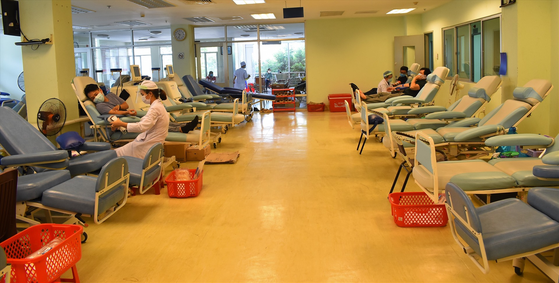 Kho Máu ĐBSCL đang cạn kiệt vì người tham gia hiến máu tình nguyện rất ít. Ảnh: Thành Nhân
