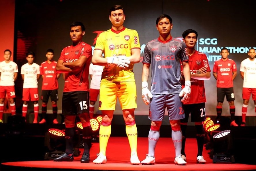 Đặng Văn Lâm đang thi đấu tại câu lạc bộ Muangthong United thuộc Thai League. Ảnh Muangthong United