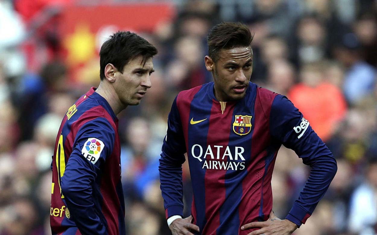 Neymar sẽ chịu làm nền cho Messi?