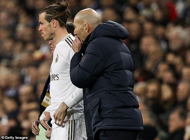 Bale bất đồng với Zidane. Ảnh: getty