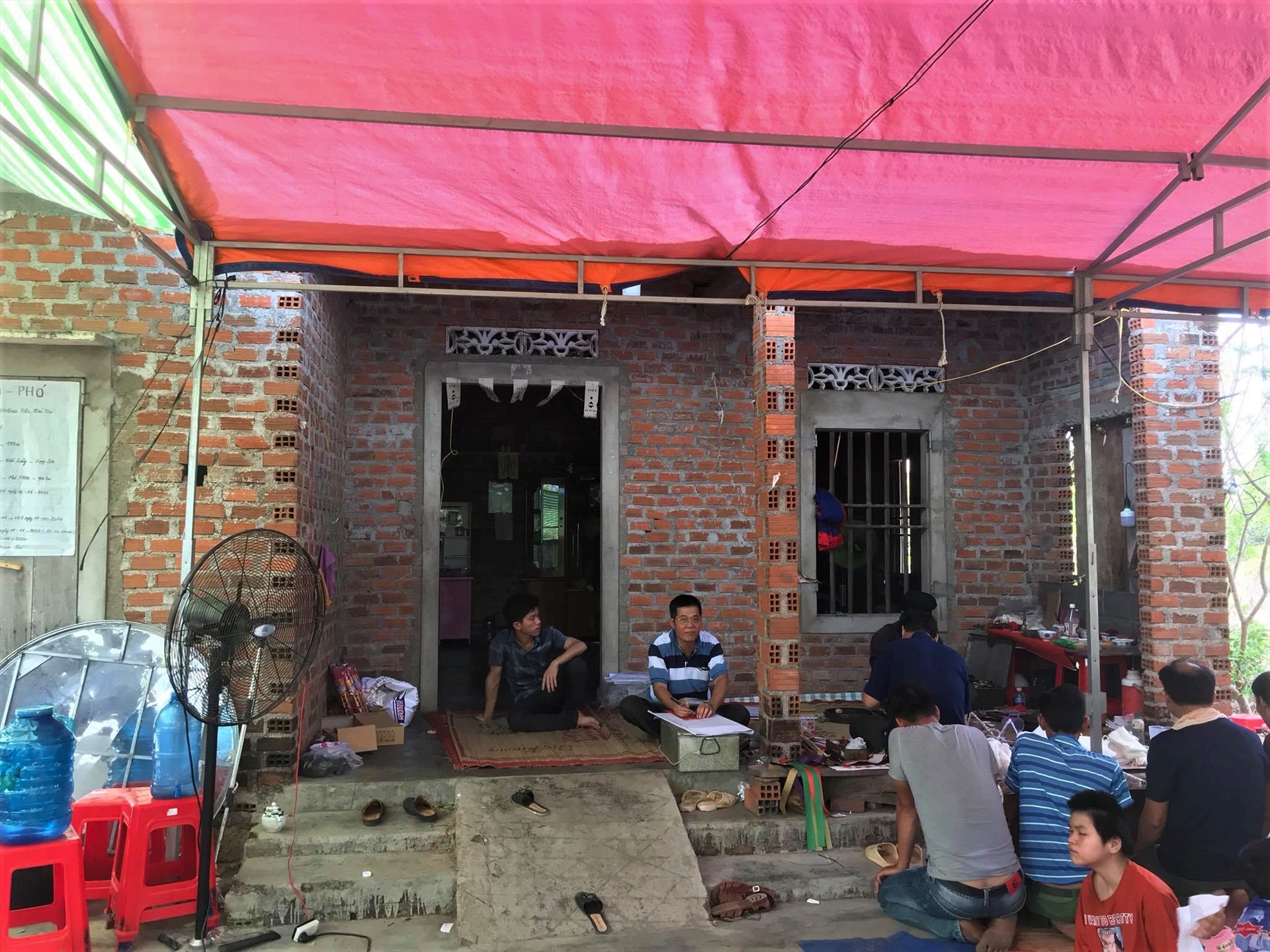 Căn nhà cấp 4 của gia đình anh Thu ở huyện Phú Thiện, tỉnh Gia Lai. Ảnh; Bảo Trung