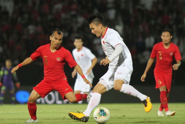 Tuyển Indonesia nhận thất bại 1-3 trước tuyển Việt Nam ở Vòng loại World Cup 2022 khiến huấn luyện viên McMenemy bị sa thải. Ảnh: T.L