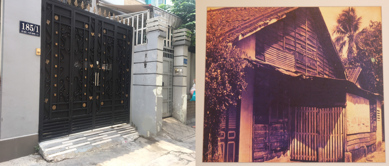 Một ngôi nhà khác mà Bác Hồ từng lưu trú là nhà của ông Lê Văn Đạt, nay là số 185/1 đường Cô Bắc (quận 1, TPHCM). Theo ghi nhận của Lao Động, ngôi nhà này không còn kiến trúc như xưa do ngôi nhà bằng gỗ theo theo thời gian hư hỏng. Theo hình phía bên phải căn nhà nguyên gốc được chụp vào năm 1910 và bên trái căn nhà sau hơn 100 năm giờ đây đã được thay đổi thành căn nhà hiện đại.          Một ngôi nhà khác mà Bác Hồ từng lưu trú là nhà của ông Lê Văn Đạt, nay là số 185/1 đường Cô Bắc (quận 1, TPHCM). Theo ghi nhận của Lao Động, ngôi nhà này không còn kiến trúc như xưa do ngôi nhà bằng gỗ theo theo thời gian hư hỏng. Theo hình phía bên phải căn nhà nguyên gốc được chụp vào năm 1910 và bên trái căn nhà sau hơn 100 năm giờ đây đã được thay đổi thành căn nhà hiện đại.