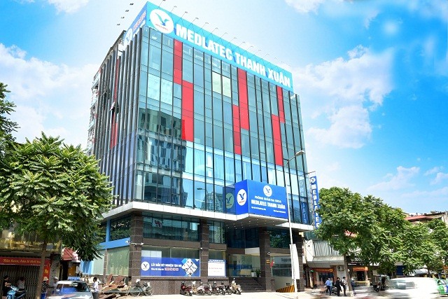 MEDLATEC Thanh Xuân – một trong ba cơ sở phục vụ khám sức khỏe định kỳ doanh nghiệp tại Hà Nội. ẢNH MEDLATEC