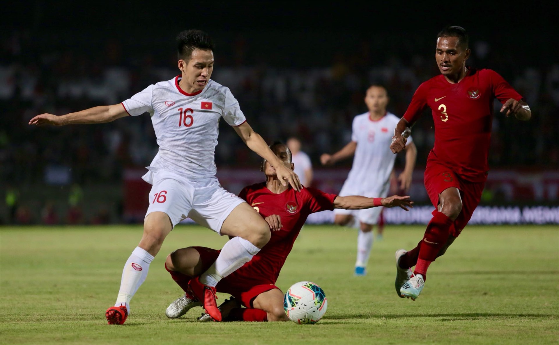Indonesia mới đây đã nhận thất bại 1-3 trước đội tuyển Việt Nam tại Vòng loại World Cup 2022. Ảnh: T.L
