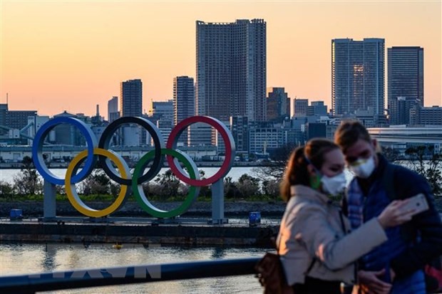 Nhật Bản tốn hơn 12 tỉ USD để tổ chức Olympic Tokyo. Chi phí sẽ tăng lên khi bị hoãn thêm 1 năm. Ảnh: Getty.