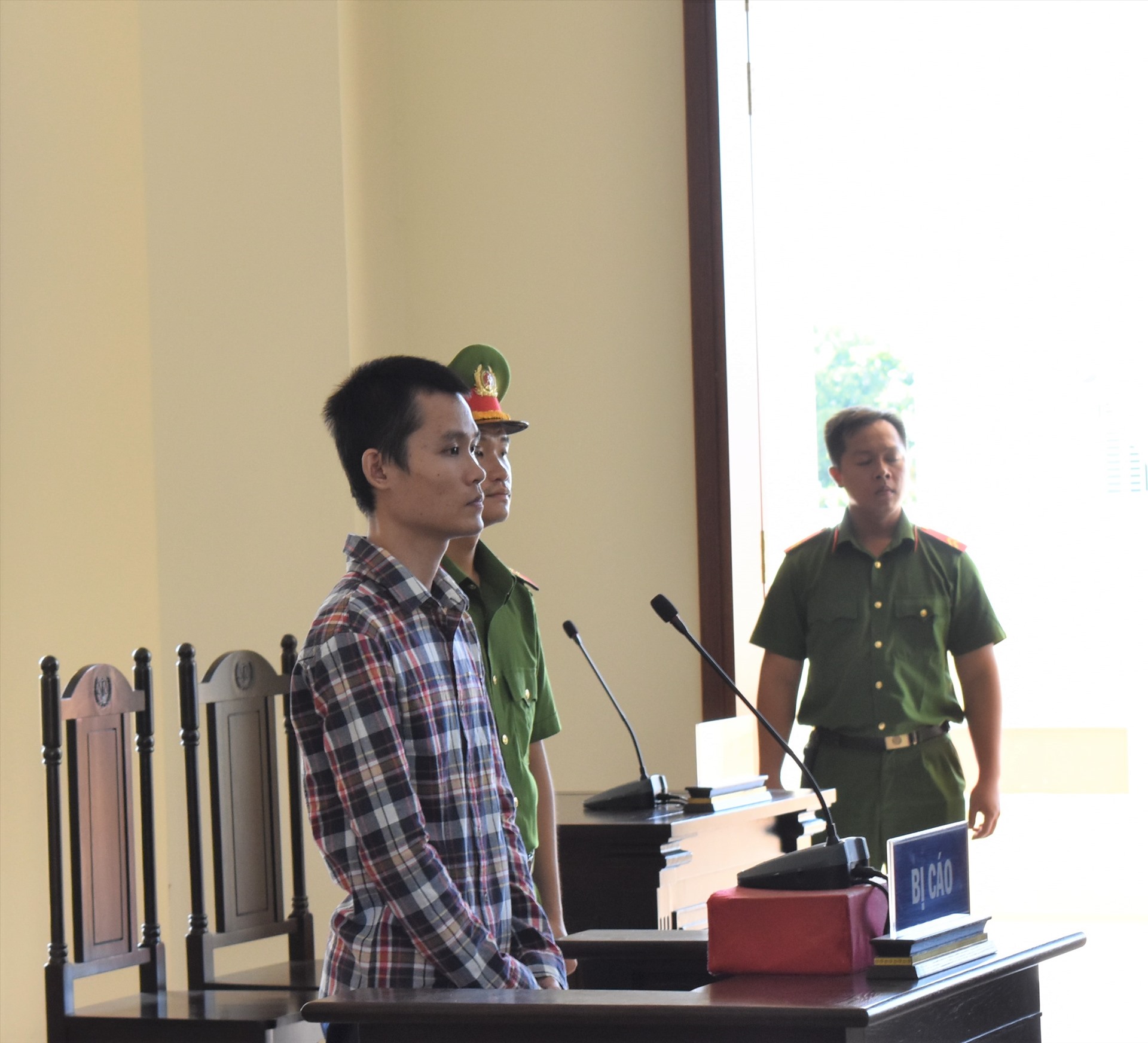 Bị cáo Nguyễn Minh Thắng tại phiên tòa phúc thẩm. Ảnh: Thành Nhân