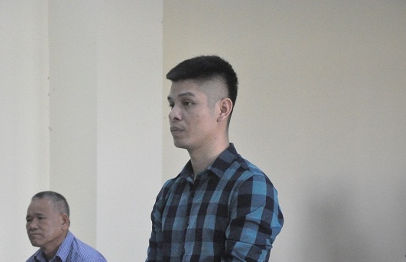 Bị cáo Nguyễn Bá Khoa tại phiên xét xử. Ảnh: BTH