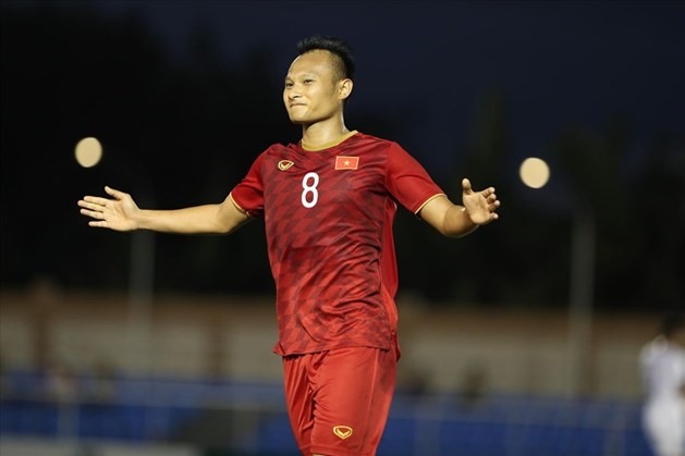 Trọng Hoàng là cầu thủ rất quan trọng của tuyển Việt Nam. Ảnh: D.P.
