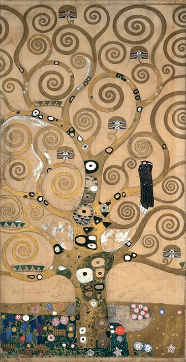 Tác phẩm Cây đời của Gustav Klimt
