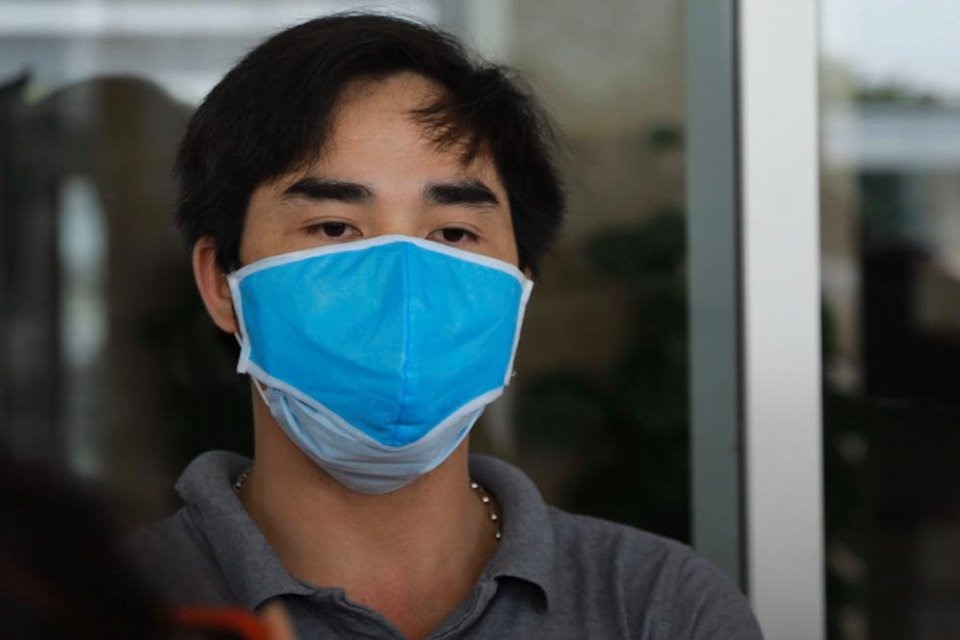 Bệnh nhân số 74- một trong những ca tái dương tính được công bố khỏi bệnh. Ảnh: Hải Nguyễn.