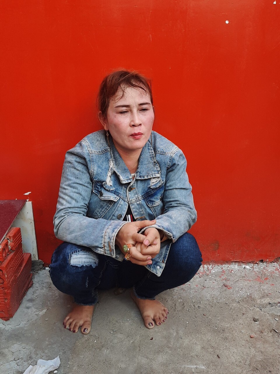Đối tượng Loan “Cá“. Ảnh: Hà Anh Chiến