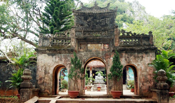 Chùa Tam Thai trong Ngũ Hành Sơn. Ảnh: Tường Minh