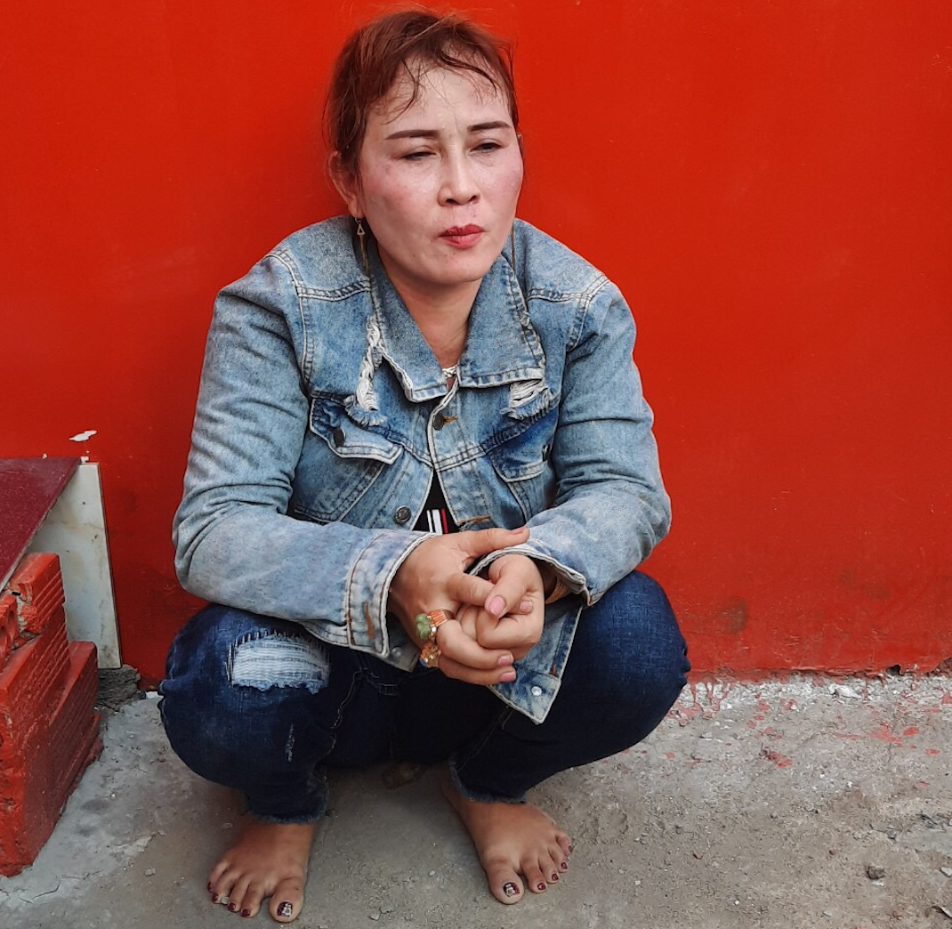 Đối tượng Loan “Cá” bị bắt. Ảnh: Minh Châu