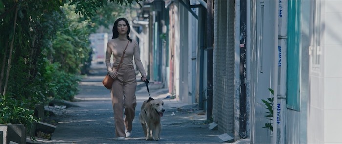 Phương Anh Đào vào vai Thu – một cô gái mù vô tình trở thành nhân chứng của một vụ án. Ảnh: Nhân vật cung cấp