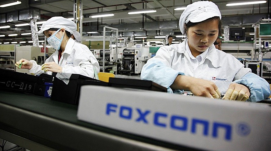 Nhà máy Foxconn sản xuất iPhone tại Trung Quốc. Nguồn: Foxconn.